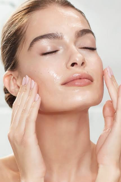 Hidratação facial com Esfoliação