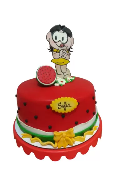 Lourde Cake - Bolo de Chantilly com tema Carros para o